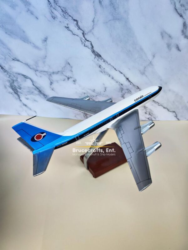 Model of B720-051B Conair Scandinavian Airlines with detailed craftsmanship.